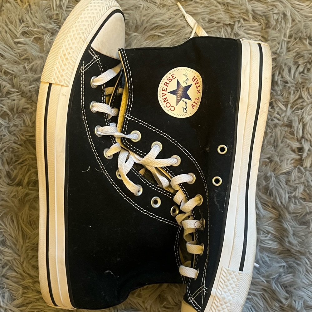 Converse Black High-Top Sneakers